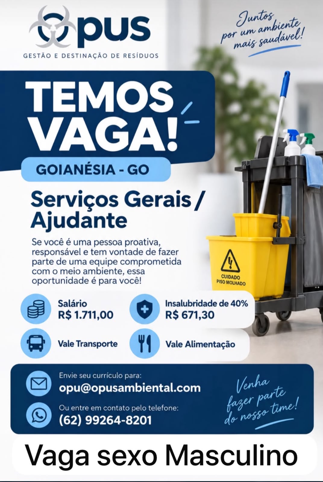 Serviços Gerais / Ajudante
