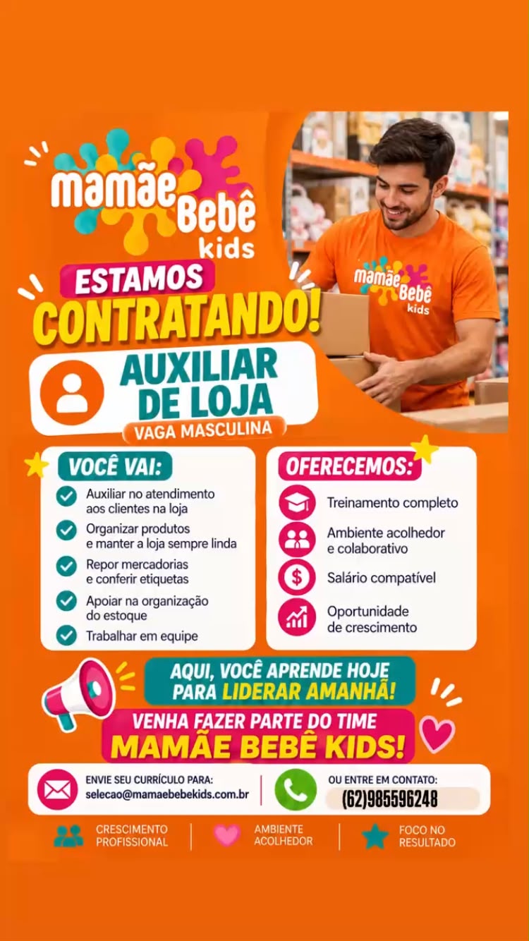 AUXILIAR DE LOJA