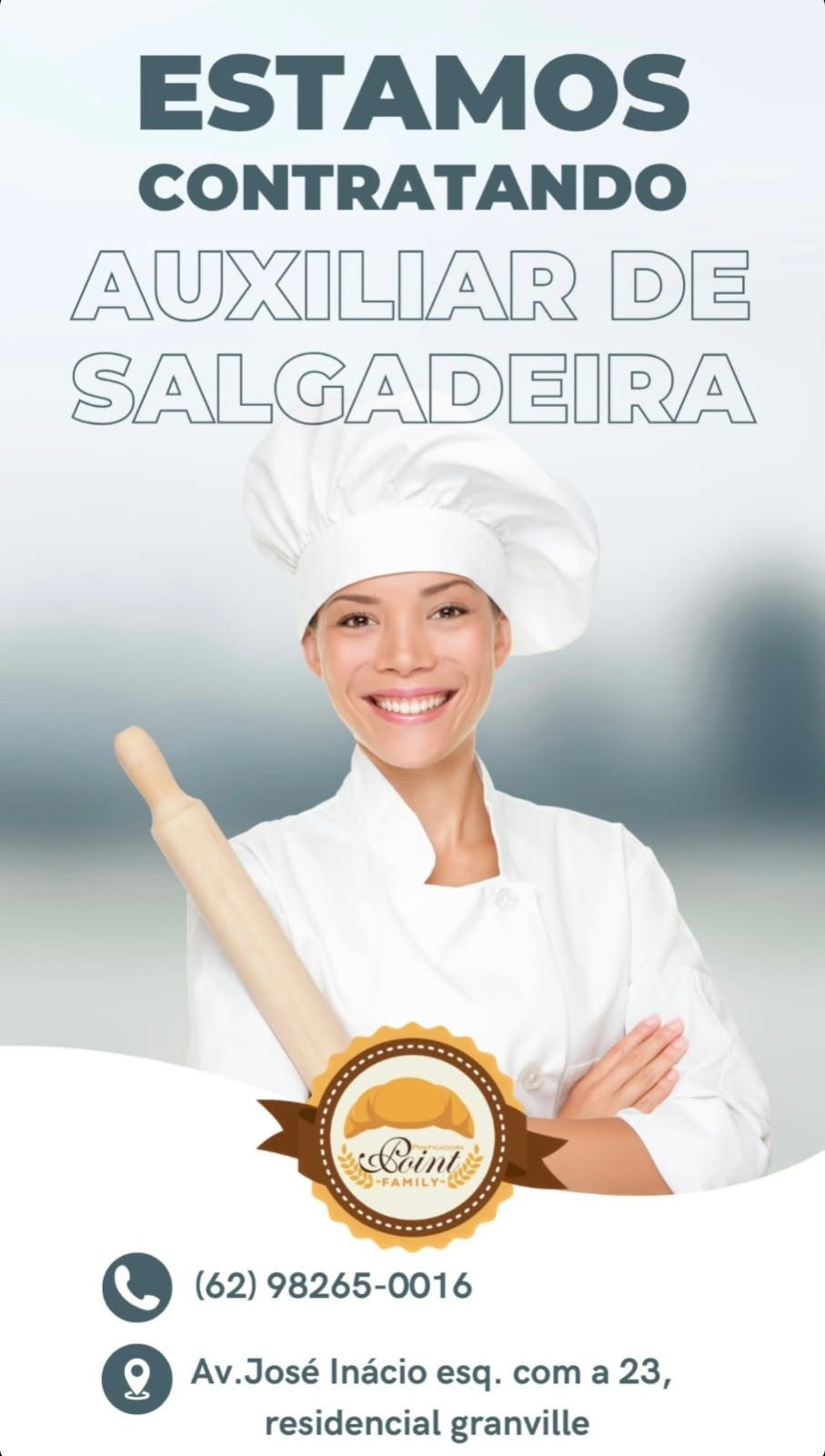 AUXILIAR DE SALGADEIRA