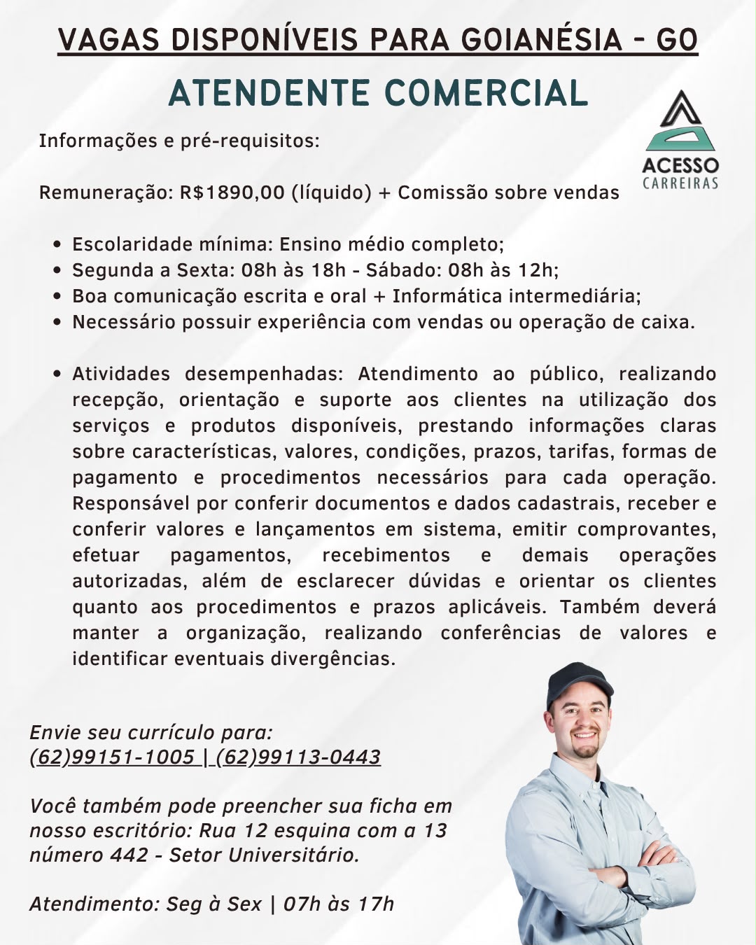 ATENDENTE COMERCIAL