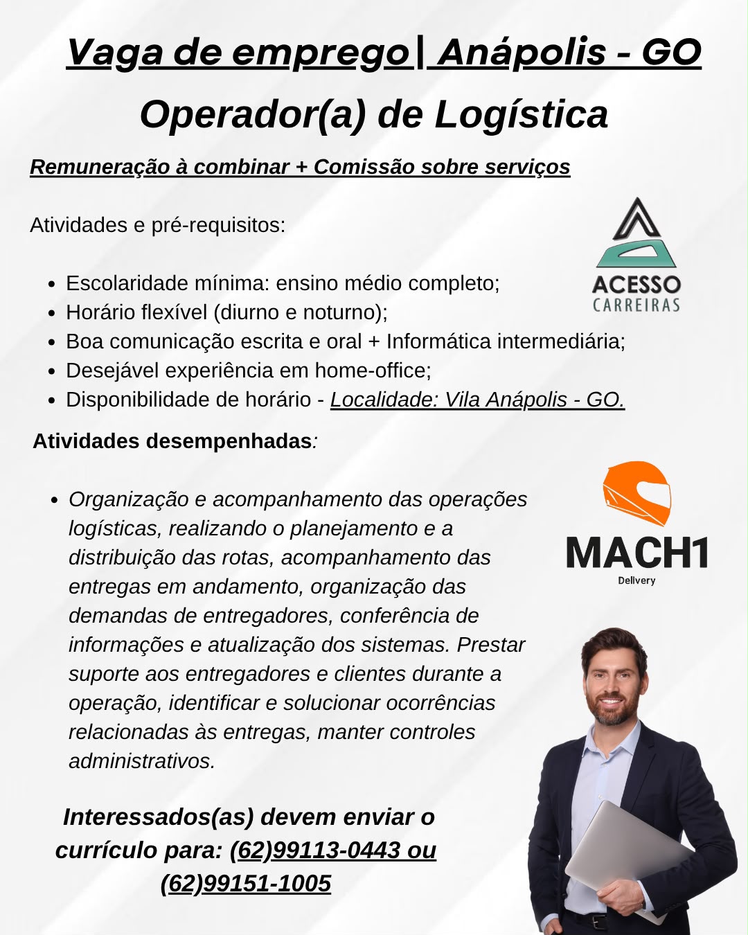 Operador(a) de Logística